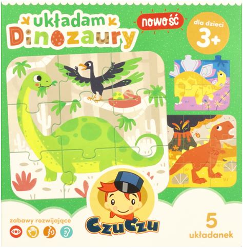 CZUCZU puzzle Układam Dinozaury 3 1 szt Drogeria Rossmann pl