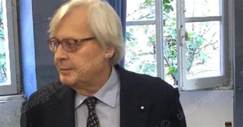 Bufera Su Vittorio Sgarbi Lui Si Difende E Contrattacca Ciociaria Oggi