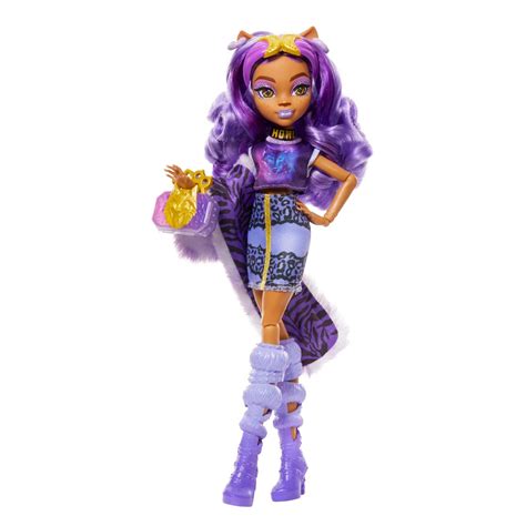 Monster High Skulltimate Secrets Fearidescent Clawdeen Wolf Doll