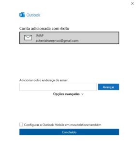 Configurar O Gmail No Outlook Homehost