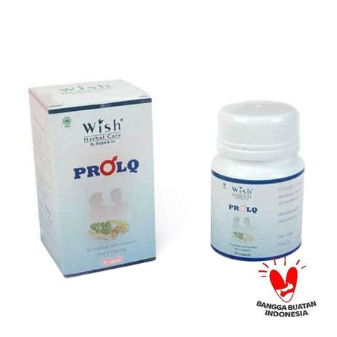 Jual Wish Herbal Care Prolq Suplemen Penambah Stamina Capsules Di