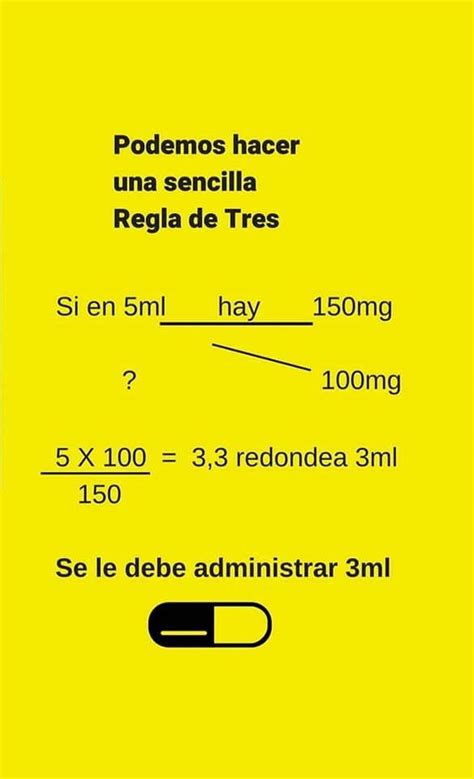 Ejemplos De Como Calcular Dosis Pediatricas Excelmoms