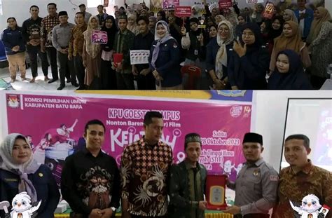 KPU Batu Bara Goes To Campus Nonton Bareng Film Kejarlah Janji Di