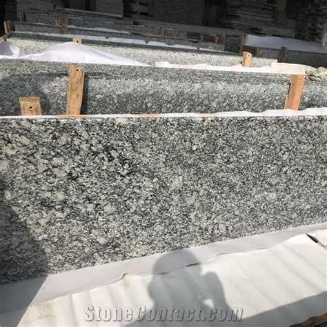 Chinese Sea Wave Spray White Granite Countertop From China