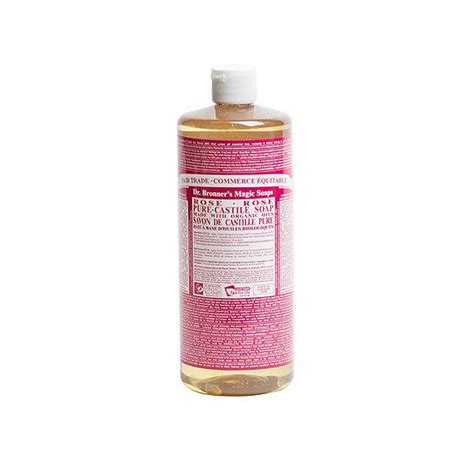 Dr Bronners Castile Liquid Soap Rose Oil Terra20