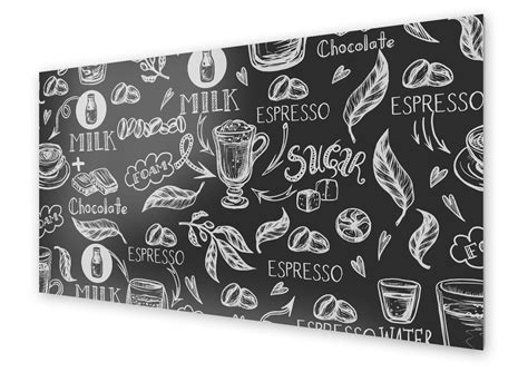 Panel Kuchenny HOMEPRINT Caffe Latte 100x50 Cm HOMEPRINT Sklep