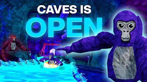 CAVES IS OPEN In Gorilla tag VR - YouTube