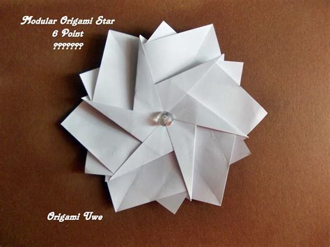 Origami Fleurogami Und Sterne Modular Origami Star