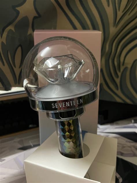 For Rent Seventeen Official Lightstick Caratbong V Hobbies Toys