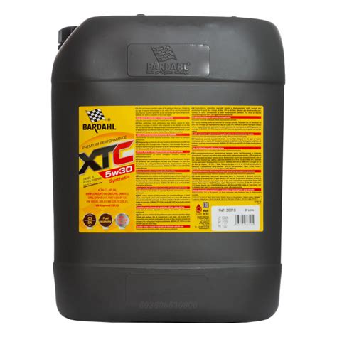 BARDAHL XTC 5W30 20L Фото, цена, описание, применимость. Купить в ...