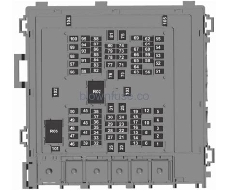 2021 Ford F 650 Fuse Box Diagram Blown Fuse