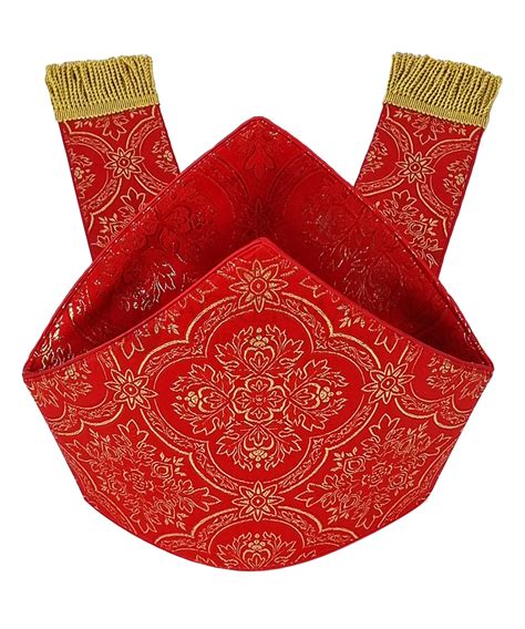 Red Gothic Cope With Mitre Chasuble Online Shop Ackermann