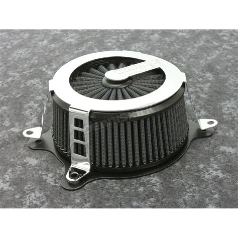 Vance Hines Chrome VO2 Cage Fighter Air Cleaner 70355 Dennis Kirk