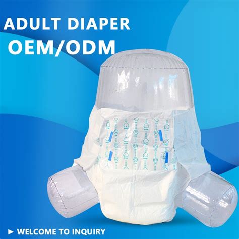 Wholesale Quick Dry Breathable Fluff Pulp Adult Diaper Classic