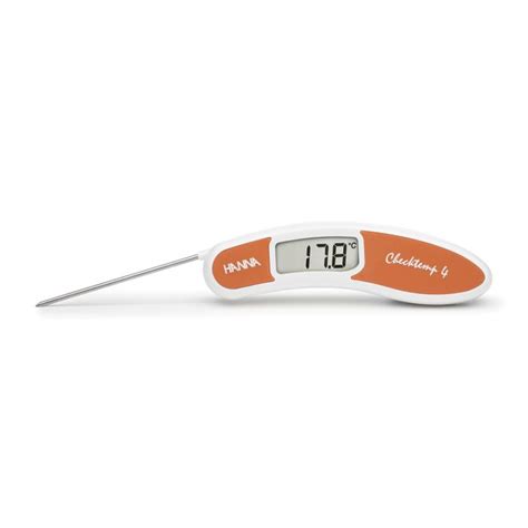 Checktemp Folding Thermometer For Vegetables Brown Hi