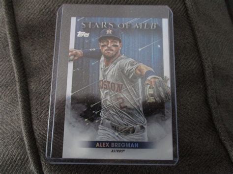 Topps Stars Of Mlb Smlb Alex Bergman Houston Astros Ebay