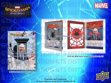 Marvel Spider Man Homecoming Movie Trading Cards Cards