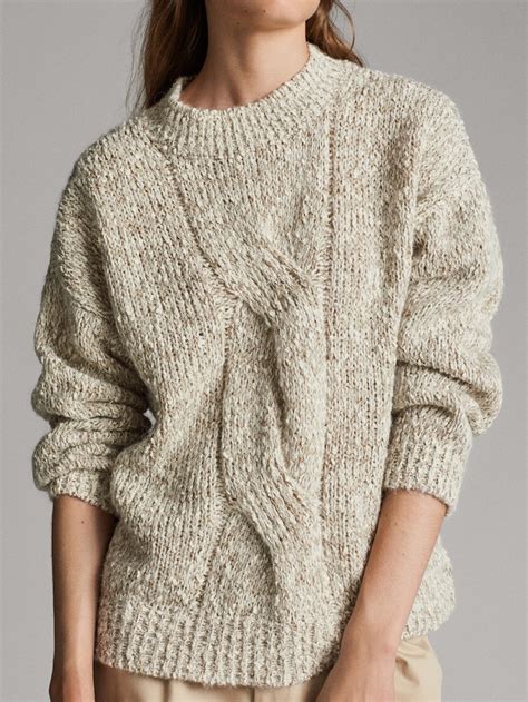 View All Sweaters And Cardigans Collection Women Massimo Dutti Thick Sweaters Sweaters