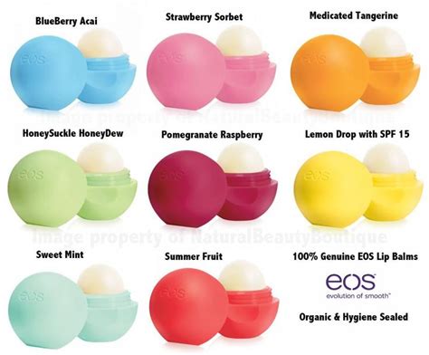 Eos Organic 100 Natural Beeswax Lip Balm Smooth Sphere And Stick