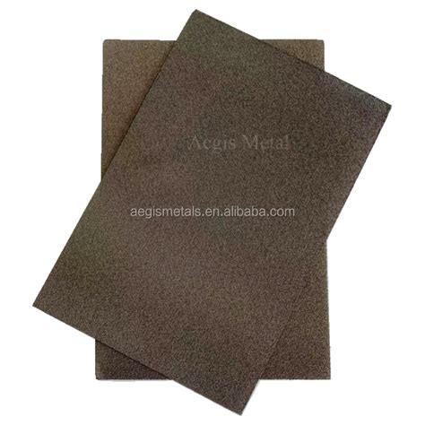 Titanium Foam Sheets With Pore Densities 50, 60, 80, And 100 Ppi For ...
