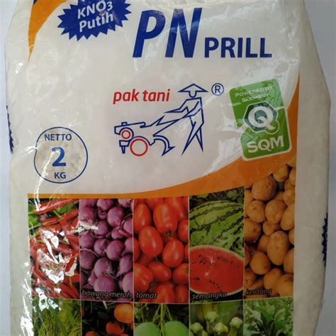 Jual KNO3 Putih Pupuk Cap Pak Tani Kemasan Asli Pabrik 2 Kg Shopee