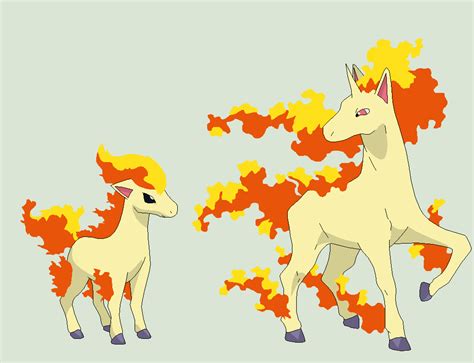 Pokemon Base 84ponyta And Rapidash 1 By Xbox Ds Gameboy On Deviantart