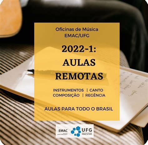 Inscrições abertas para o 1º semestre de 2022 das Oficinas de Música da