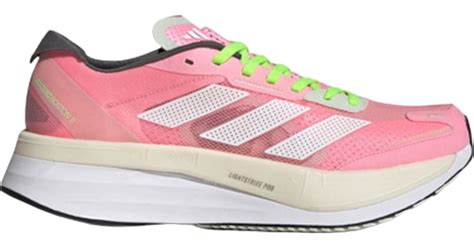 Adidas Adizero Boston 11 W Beam Pink Cloud White Beam Green Price