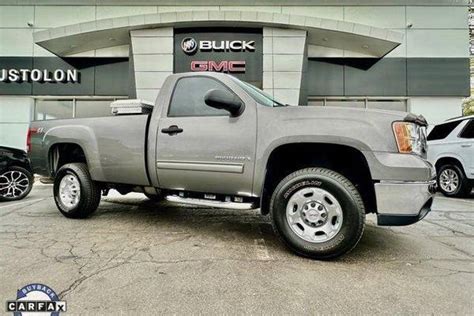 Used 2012 Gmc Sierra 2500hd Regular Cab For Sale