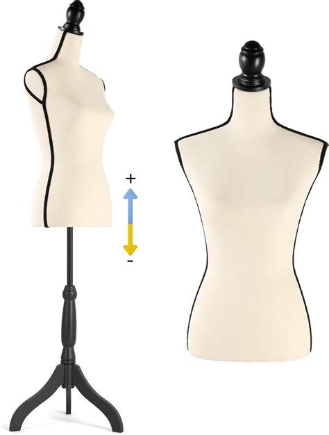 Hombour Female Dress Form Mannequin Torso Height