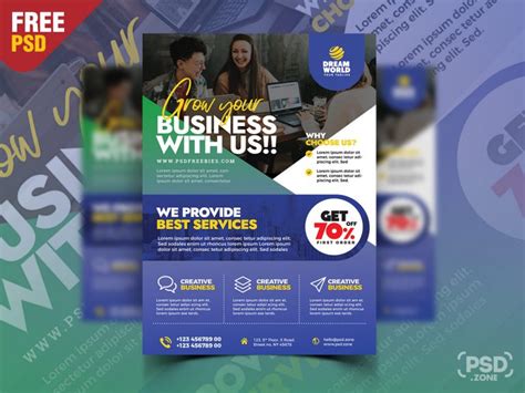 Business Promotion Flyer PSD Design - PSD Zone