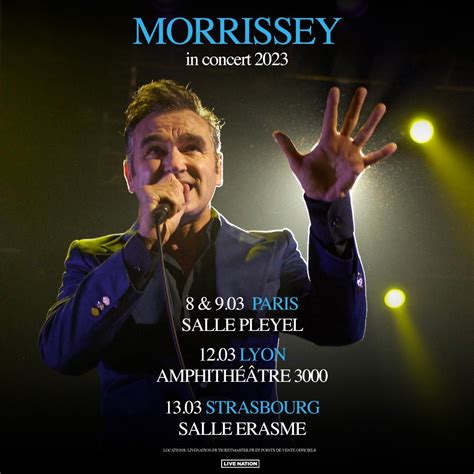 Morrissey Tour Tickets Hetti Tarrah