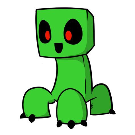 Creeper Minecraft Drawing