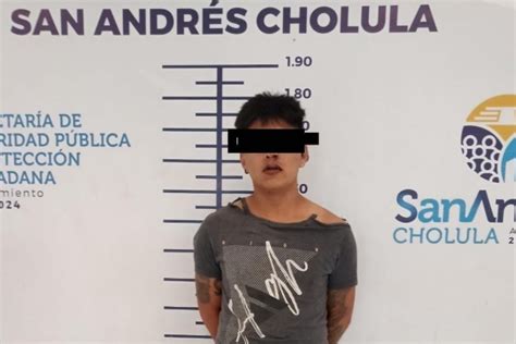 Hombre Que Golpe A Mujeres Polic A De San Andr S Cholula Es Detenido Y