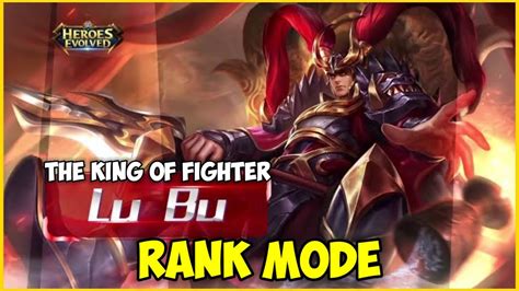 Heroes Evolved Nyobain Hero Lubu Si Raja Fighter Gameplay Moba Mobile