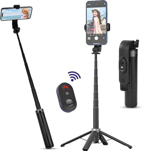 Selfie Stick Bluetooth Handy Tripod Stativ In Selfie Stange Aus