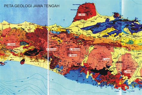 Peta Lengkap Indonesia Peta Jawa Tengah Lengkap Hd