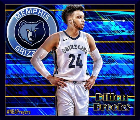 NBA Player Edit - Dillon Brooks | Basketball photos, Memphis grizzlies ...