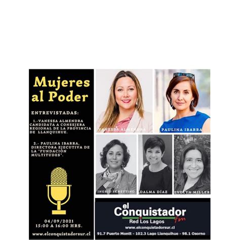 Entrevista En Mujeres Al Poder Radio El Conquistador Fundaci N