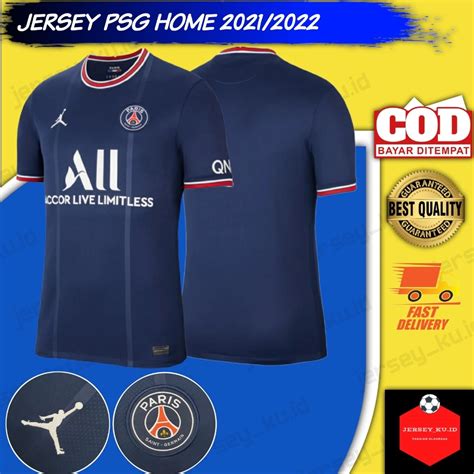 Jual Jersey PSG 2021 2022 Grade Ori Jersey Messi PSG 2021 2022 GO