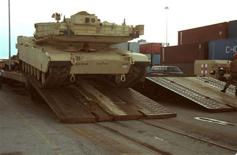 An M1 Abrams Tank Belonging To The 3 7 Cavalry 3rd Infantry Division