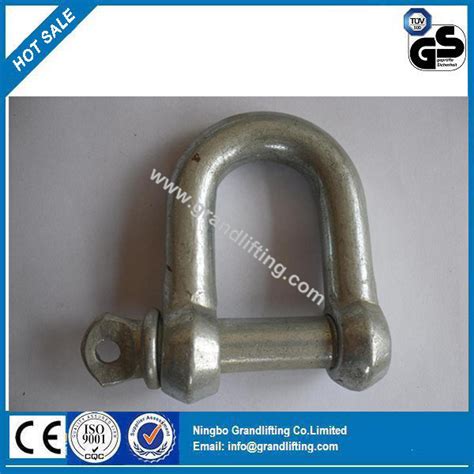 Commercial Galv European Type Dee Shackle Dee Shackle And European