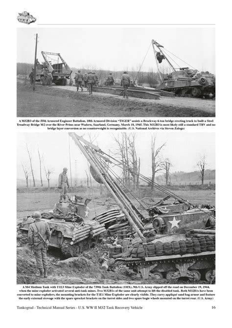 U S Ww Ii M M B M B M B Tank Recovery Vehicles Tankograd