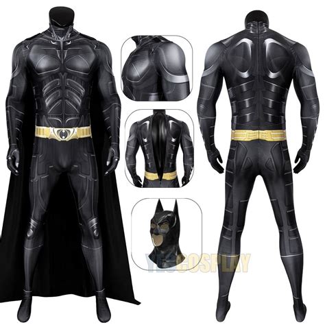 Bruce Wayne Cosplay Costume Dark Knight Batsuit Cosplay Suit - YesCosplay