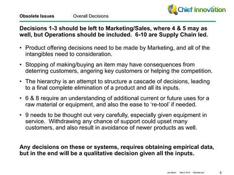 Obsolete / Obsolescence for Parts & Materials | PPT