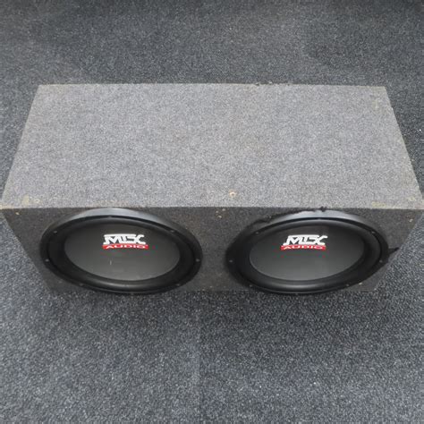 Mtx Audio Rts X W Rms Dual Car Audio Subwoofer Local Pick