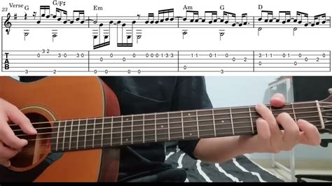 The Th Billie Eilish Easy Fingerstyle Guitar Playthrough Tutorial