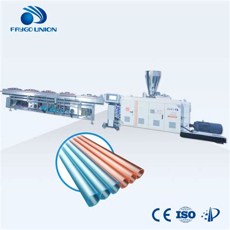 Pe Pp Pvc Single Wall Plastic Corrugated Pipe Production Line China