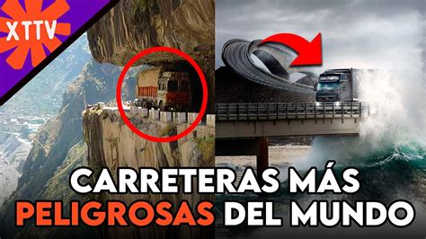 Las 10 Carreteras Más Peligrosas Del Mundo Youtube