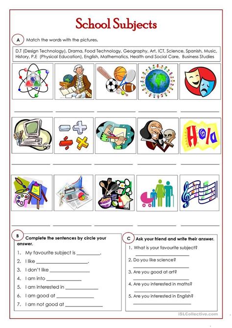 Grade 5 Worksheets All Subjects